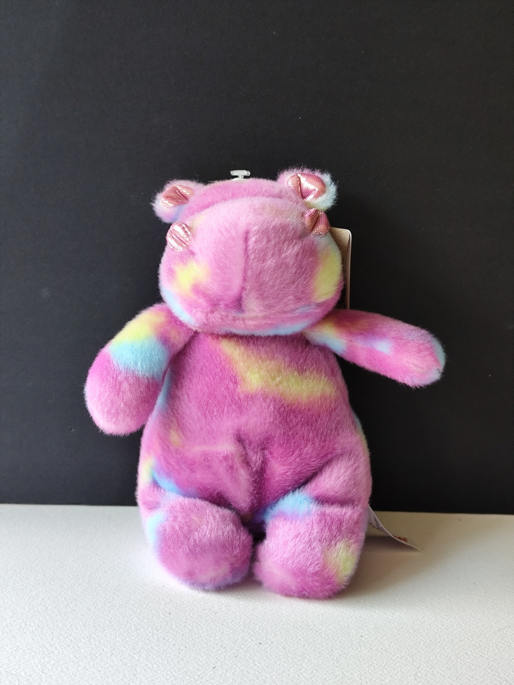 4/$50⭐️Aurora – Lingonberry Hippo – Tie‑Dye Plush (2022)